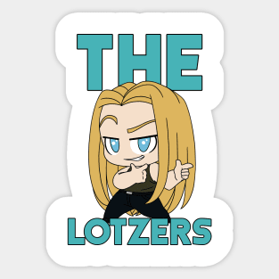 The Lotzers - Caity Lotz fans v2 Sticker